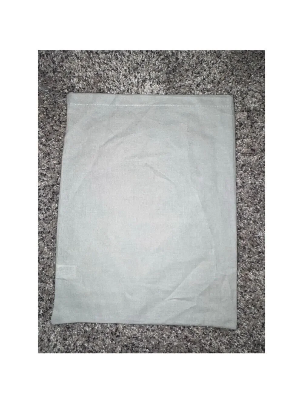 Manolo Blahnik Grey One Size Dust Bag Storage Pouch 13x10